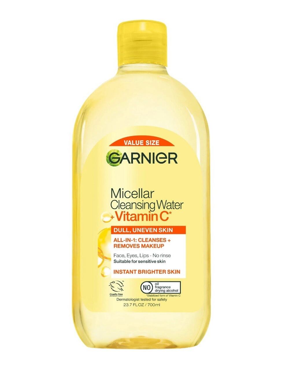 Garnier Skin Active Micellar Cleansing Water with Vitamin C, 23.7 oz